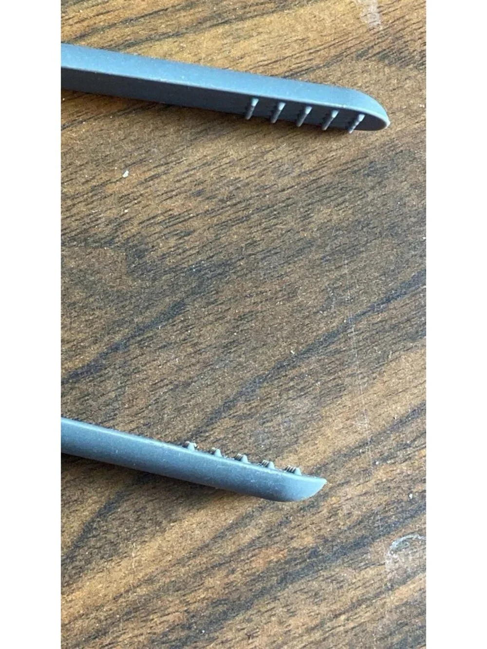 Ikea Set Grey Plastic Cooking Utensils Lot of 2 Tongs And Pasta Spoon Claw Lift